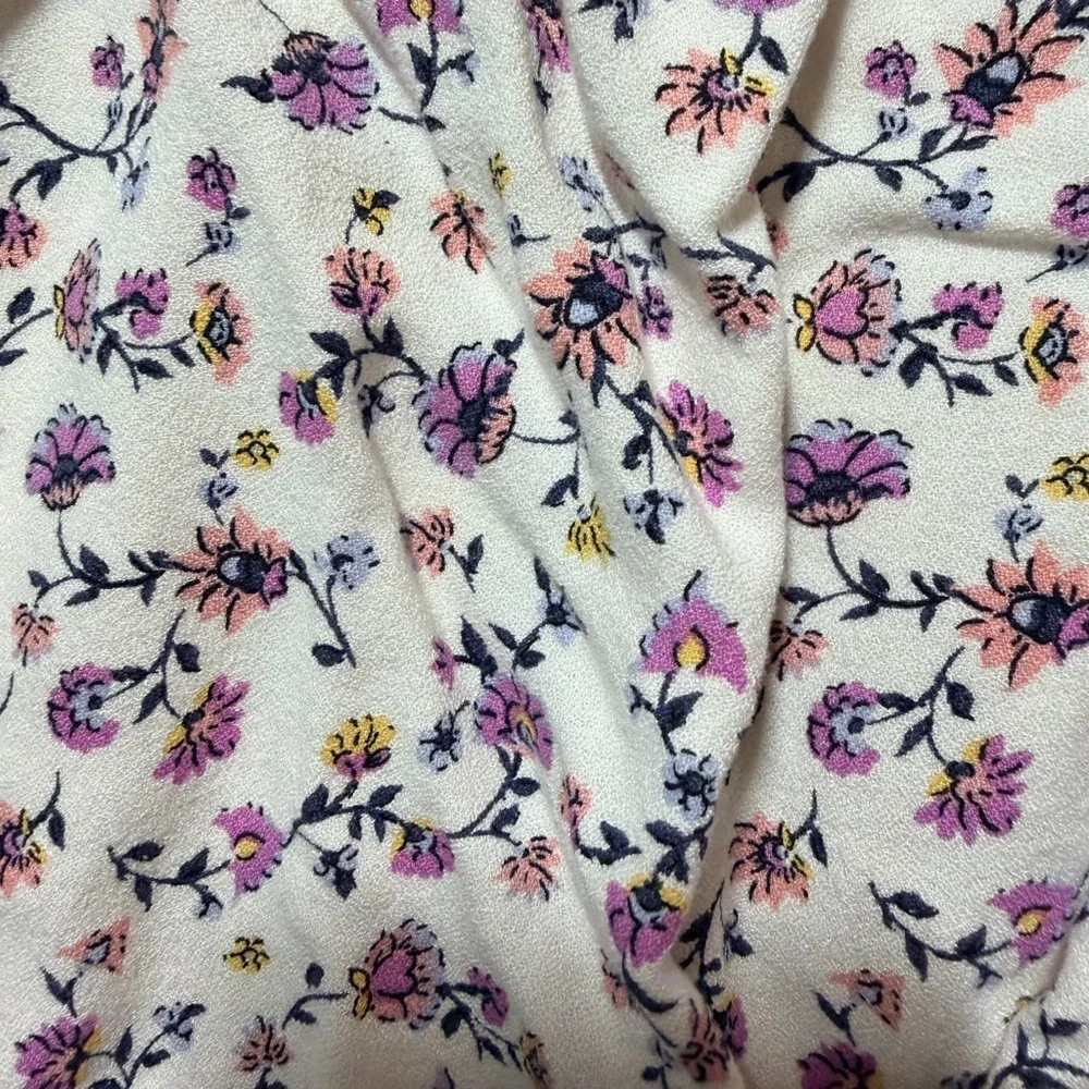 Old Navy White Floral Top
